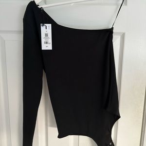 Dynamite Asymmetrical Bodysuit